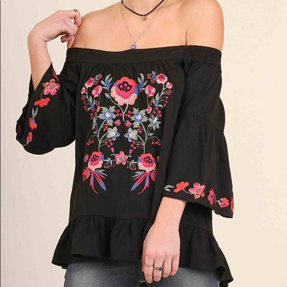 Umgee Off the Shoulder Top
